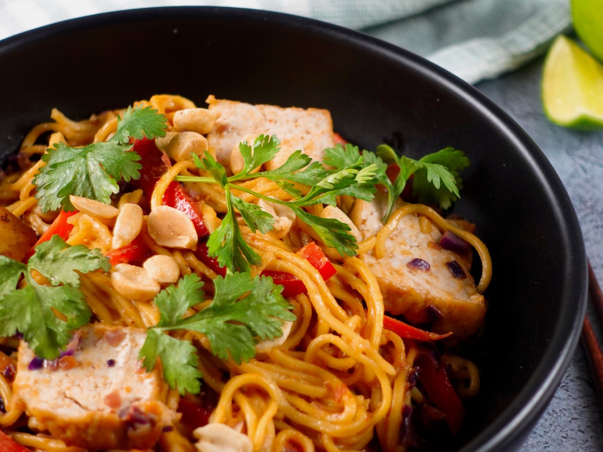 Mì Trộn Chanh Đậu Phộng (Món&nbsp;chay)